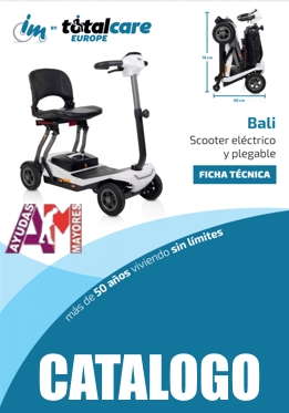 Catálogo scooter plegable Bali