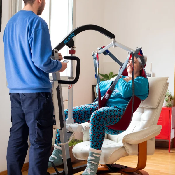 Grúas eléctricas para enfermos en Zaragoza