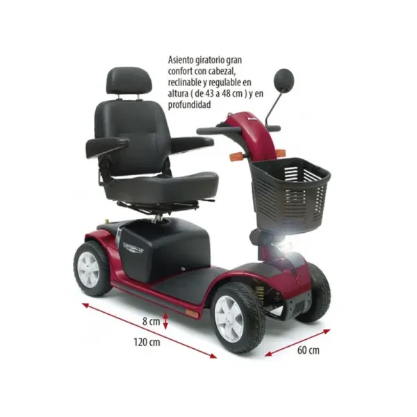 Scooter Compacto De Gran Autonomia Victory Lux - vista detalle