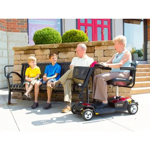 Scooter Electrico Con Suspension Gogo Lx - vista detalle