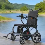 Silla de ruedas eléctrica Nova de fibra de carbono ultraligera (11 kg)