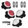 Kit Luces (2 delanteras y 2 traseras)