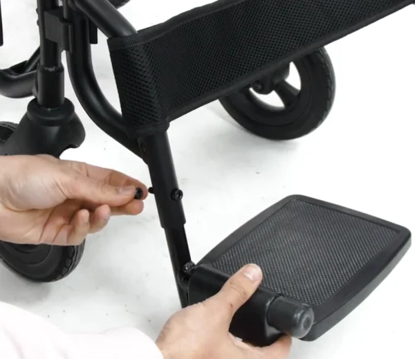 silla eléctrica Itaka – Ajuste de altura y componentes