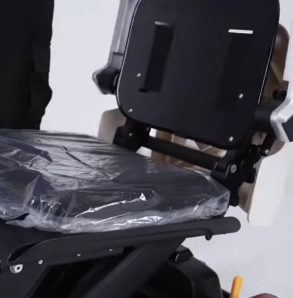 desembalaje y montaje Silla M4B – Instalación del cojín del asiento