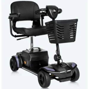 Scooter Electrico Desmontable Ikaria Con Amortiguacion Y Luces Led - imagen del producto