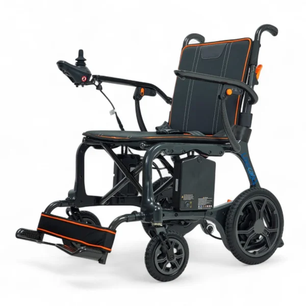 Silla de Ruedas Eléctrica Ultraligera Libercar Vera — Chasis Fibra de Carbono