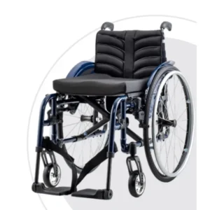 Silla De Ruedas Plegable De Aluminio Qs3 X Sunrise Medical - vista detalle