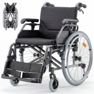 Silla De Ruedas Trevi Mobiclinic Estructura Regulable Quick Release Antivuelco Ruedas Neumaticas Aluminio - imagen del producto